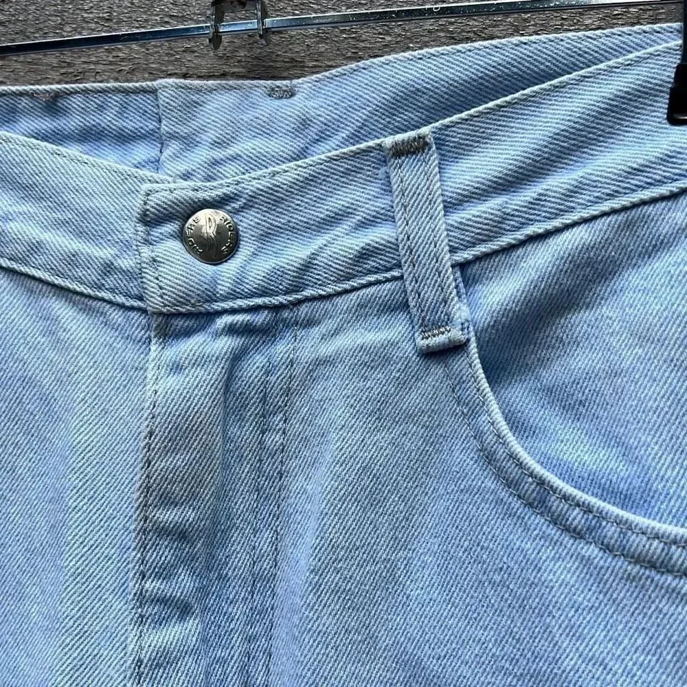 Riders Denim Kid’s Blue Distressed Relaxed Straight Leg Sturdy Jeans Size 16